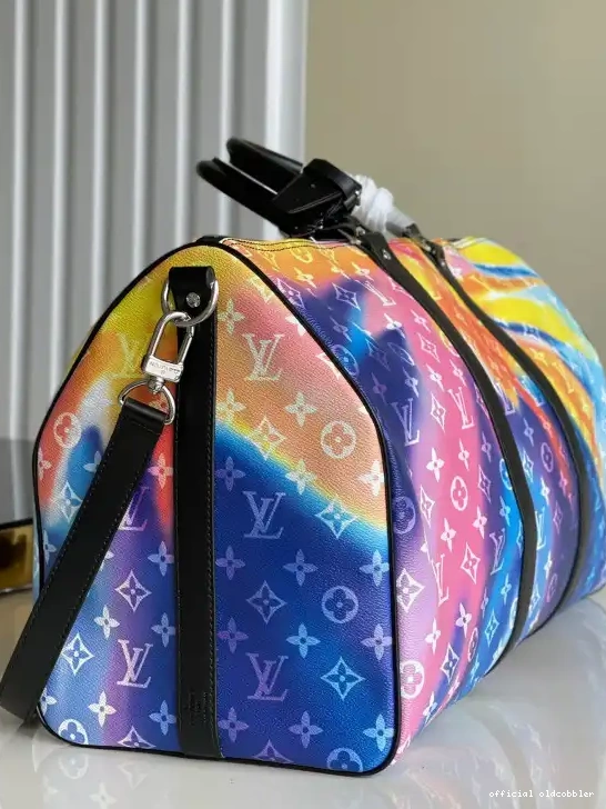 Official oldcobbler BANDOULIÈRE KEEPALL 50 VUITTON LOUIS 0617
